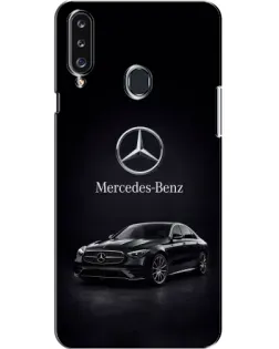 Чехол для Samsung Galaxy A20s (A207) с картинкой «Mercedes — решетка радиатора»