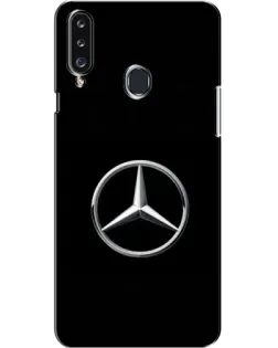 Чехол для Samsung Galaxy A20s (A207) с картинкой «Mercedes классический лого»