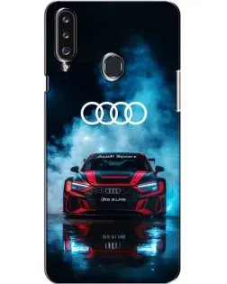 Чехол для Samsung Galaxy A20s (A207) с картинкой «Audi Sport — неон» Чехол для Samsung Galaxy A20s (A207) с картинкой «Audi Sport — неон»