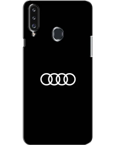 Чехол для Samsung Galaxy A20s (A207) с картинкой «Audi White Logo» Чехол для Samsung Galaxy A20s (A207) с картинкой «Audi White Logo»
