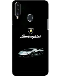 Чехол для Samsung Galaxy A20s (A207) с картинкой «Логотип Lamborghini классика» Чехол для Samsung Galaxy A20s (A207) с картинкой «Логотип Lamborghini классика»