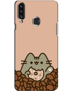 Чехол для Samsung Galaxy A20s (A207) с картинкой «Кофейный Пушин»