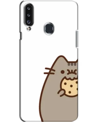 Чехол для Samsung Galaxy A20s (A207) с картинкой «Пушин с печеньем»