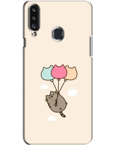Чехол для Samsung Galaxy A20s (A207) с картинкой «Пушин на шариках»