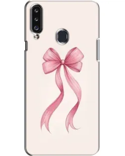 Чехол для Samsung Galaxy A20s (A207) с картинкой «Розовый бант»