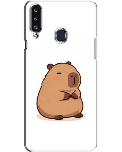 Чехол для Samsung Galaxy A20s (A207) с картинкой «Толстенькая капибара»