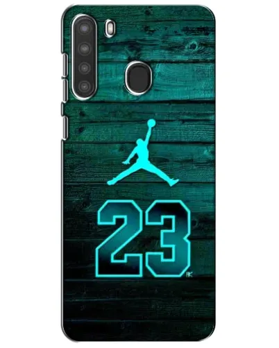 Чехол для Samsung Galaxy A21 (A215) с картинкой «Jordan Cyan 23» Чехол для Samsung Galaxy A21 (A215) с картинкой «Jordan Cyan 23»