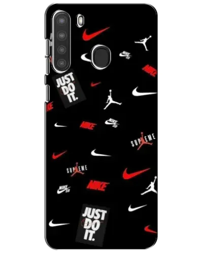 Чехол для Samsung Galaxy A21 (A215) с картинкой «Nike Mix Pattern» Чехол для Samsung Galaxy A21 (A215) с картинкой «Nike Mix Pattern»