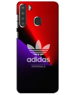Чехол для Samsung Galaxy A21 (A215) с картинкой «Adidas Red Neon» Чехол для Samsung Galaxy A21 (A215) с картинкой «Adidas Red Neon»