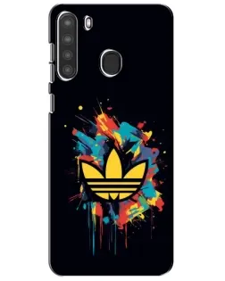 Чехол для Samsung Galaxy A21 (A215) с картинкой «Adidas Splash»