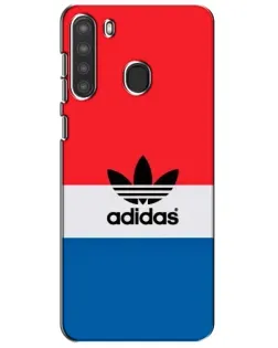 Чехол для Samsung Galaxy A21 (A215) с картинкой «Adidas Retro Block»