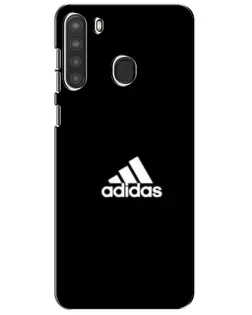 Чехол для Samsung Galaxy A21 (A215) с картинкой «Adidas Red Style»