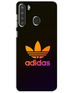 Чехол для Samsung Galaxy A21 (A215) с картинкой «Градиент Adidas»