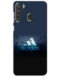 Чехол для Samsung Galaxy A21 (A215) с картинкой «Adidas Water Drops»