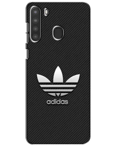 Чехол для Samsung Galaxy A21 (A215) с картинкой «Adidas Карбоновая текстура» Чехол для Samsung Galaxy A21 (A215) с картинкой «Adidas Карбоновая текстура»