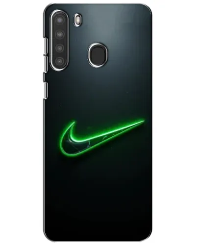 Чехол для Samsung Galaxy A21 (A215) с картинкой «Неоновый контур Nike» Чехол для Samsung Galaxy A21 (A215) с картинкой «Неоновый контур Nike»