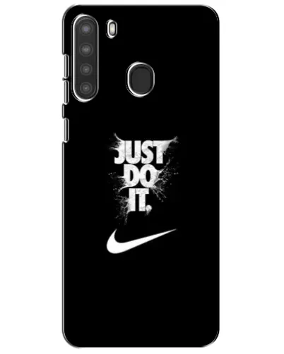 Чехол для Samsung Galaxy A21 (A215) с картинкой «Текстовый принт Nike» Чехол для Samsung Galaxy A21 (A215) с картинкой «Текстовый принт Nike»