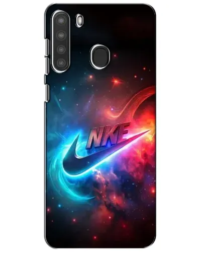 Чехол для Samsung Galaxy A21 (A215) с картинкой «Огненный логотип Nike» Чехол для Samsung Galaxy A21 (A215) с картинкой «Огненный логотип Nike»