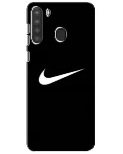 Чохол для Samsung Galaxy A21 (A215) з картинкою «Мінімалістичний Найк»