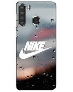 Чохол для Samsung Galaxy A21 (A215) з картинкою «Nike у стилі ретро»