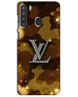 Чехол для Samsung Galaxy A21 (A215) с картинкой «Камуфляжный Louis Vuitton»