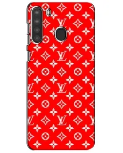Чехол для Samsung Galaxy A21 (A215) с картинкой «Яркий паттерн LV»