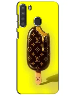 Чехол для Samsung Galaxy A21 (A215) с картинкой «Мороженое от LV»