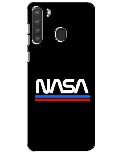 Чехол для Samsung Galaxy A21 (A215) с картинкой «NASA — классика Red Blue» Чехол для Samsung Galaxy A21 (A215) с картинкой «NASA — классика Red Blue»