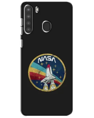 Чехол для Samsung Galaxy A21 (A215) с картинкой «NASA — эмблема миссии» Чехол для Samsung Galaxy A21 (A215) с картинкой «NASA — эмблема миссии»