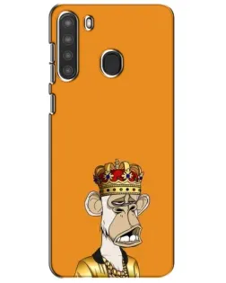 Чехол для Samsung Galaxy A21 (A215) с картинкой «Золотая обезьяна Bored Ape» Чехол для Samsung Galaxy A21 (A215) с картинкой «Золотая обезьяна Bored Ape»