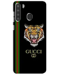 Чехол для Samsung Galaxy A21 (A215) с картинкой «Тигр Gucci»