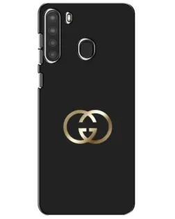 Чехол для Samsung Galaxy A21 (A215) с картинкой «Минимализм Gucci»