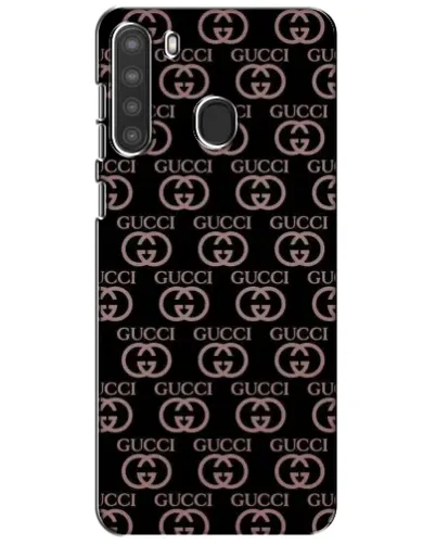 Чехол для Samsung Galaxy A21 (A215) с картинкой «Классическая монограмма Gucci»