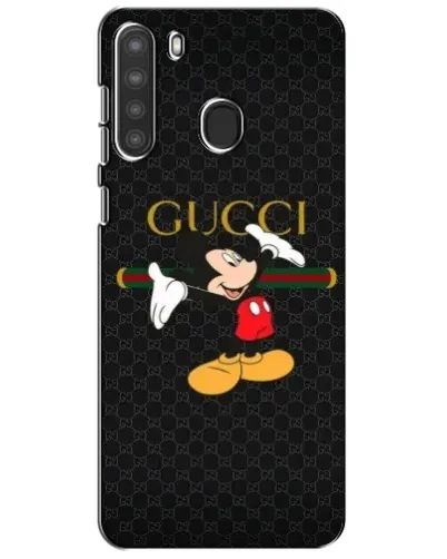 Чехол для Samsung Galaxy A21 (A215) с картинкой «Микки Маус Gucci»