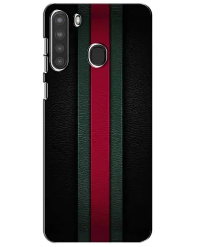 Чехол для Samsung Galaxy A21 (A215) с картинкой «Gucci — неоновая линия»
