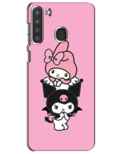 Чехол для Samsung Galaxy A21 (A215) с картинкой «Трио My Melody и Kuromi» Чехол для Samsung Galaxy A21 (A215) с картинкой «Трио My Melody и Kuromi»