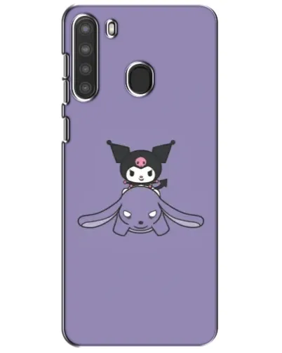 Чехол для Samsung Galaxy A21 (A215) с картинкой «Kuromi на лиловом фоне» Чехол для Samsung Galaxy A21 (A215) с картинкой «Kuromi на лиловом фоне»