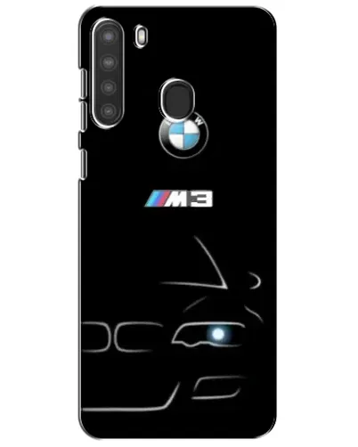 Чехол для Samsung Galaxy A21 (A215) с картинкой «Минималистичный принт BMW M3» Чехол для Samsung Galaxy A21 (A215) с картинкой «Минималистичный принт BMW M3»