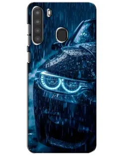 Чохол для Samsung Galaxy A21 (A215) з картинкою «BMW під дощем»