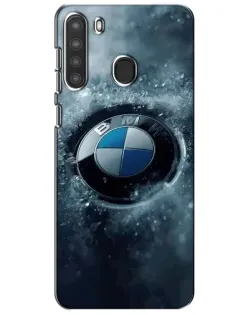 Чохол для Samsung Galaxy A21 (A215) з картинкою «Логотип BMW — лід»