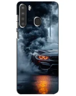 Чохол для Samsung Galaxy A21 (A215) з картинкою «BMW M-Power — абстракція»