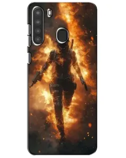 Чехол для Samsung Galaxy A21 (A215) с картинкой «BMW — скорость в дожде» Чехол для Samsung Galaxy A21 (A215) с картинкой «BMW — скорость в дожде»