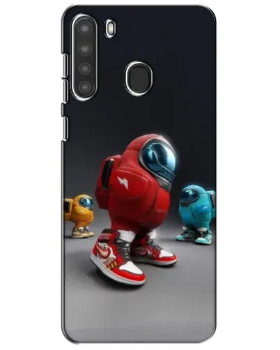 Чехол для Samsung Galaxy A21 (A215) с картинкой «Among Us — 3D стиль»