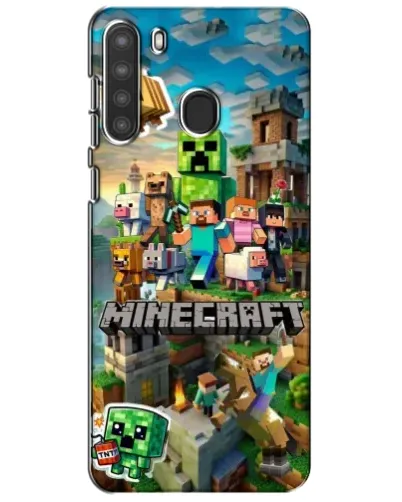 Чохол для Samsung Galaxy A21 (A215) з картинкою «Замок Minecraft» Чохол для Samsung Galaxy A21 (A215) з картинкою «Замок Minecraft»