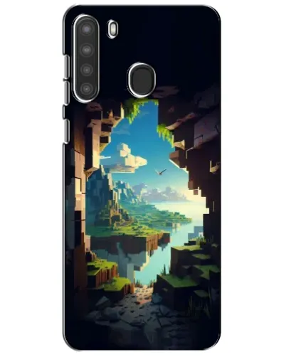 Чохол для Samsung Galaxy A21 (A215) з картинкою «Вид з печери» Чохол для Samsung Galaxy A21 (A215) з картинкою «Вид з печери»