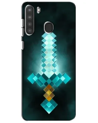 Чохол для Samsung Galaxy A21 (A215) з картинкою «Алмазний меч неон» Чохол для Samsung Galaxy A21 (A215) з картинкою «Алмазний меч неон»