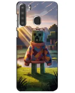 Чохол для Samsung Galaxy A21 (A215) з картинкою «Кріпер у светрі»