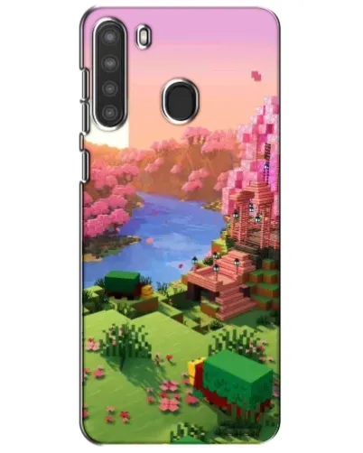 Чохол для Samsung Galaxy A21 (A215) з картинкою «Рожеве дерево Minecraft» Чохол для Samsung Galaxy A21 (A215) з картинкою «Рожеве дерево Minecraft»