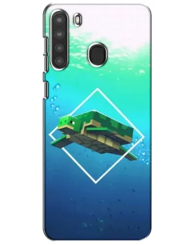 Чохол для Samsung Galaxy A21 (A215) з картинкою «Черепаха Minecraft» Чохол для Samsung Galaxy A21 (A215) з картинкою «Черепаха Minecraft»