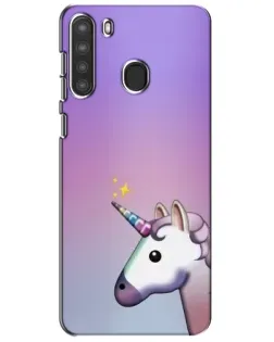 Чохол для Samsung Galaxy A21 (A215) з картинкою «Єдиноріг градієнт»